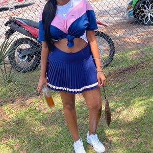 Lacoste color block medium tshirt.